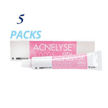 Acnelyse-cream -tretinoin-0.025%-acne-anti-wrinkle-5-packs