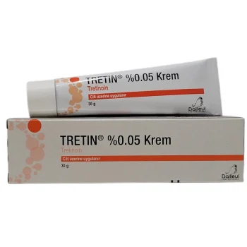 Tretin Cream 0.05% contains tretinoin