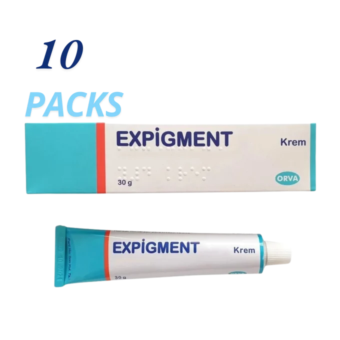 Expigment cream krem hydroquinone dark spot hyperpigmentation melasma 10 packs