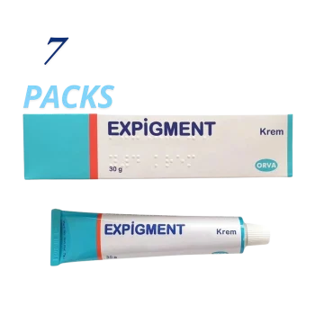 Expigment cream krem hydroquinone dark spot hyperpigmentation melasma 7 packs